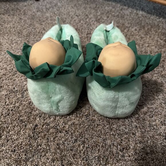 1984 Cabbage Patch Kids Slippers Adult Size 7–8 Vintage R.G. Barry Rare - Picture 2 of 8